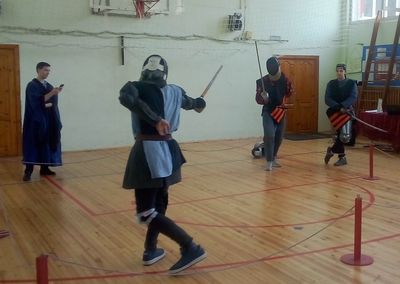 Учащиеся объединения «Командно-тактическое фехтование «Ратник» стали призерами соревнований по спортивному мечу