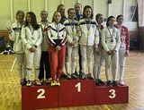 Ученицы 92 гимназии завоевали серебро на Первенстве СЗФО по фехтованию
